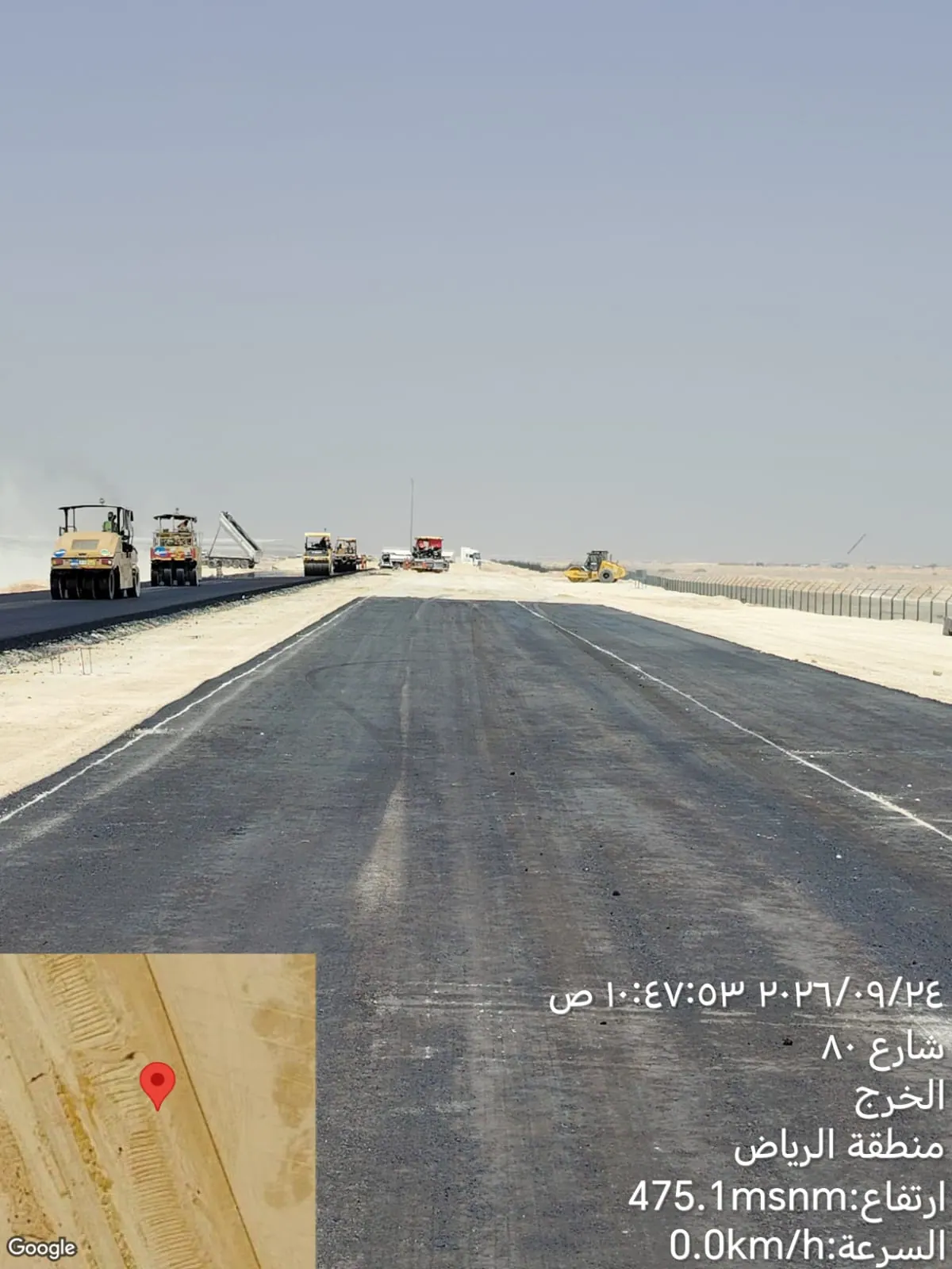 Al-Kharj – Riyadh Dualization & Infrastructure Road Project — site photograph 3