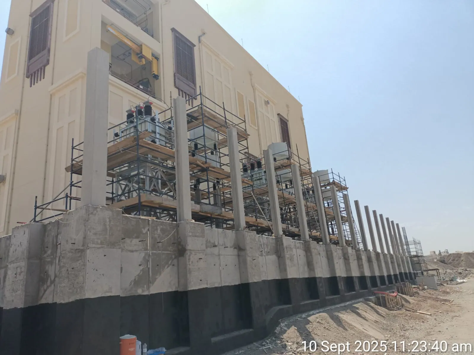 Precast Boundary Wall — site photograph 2