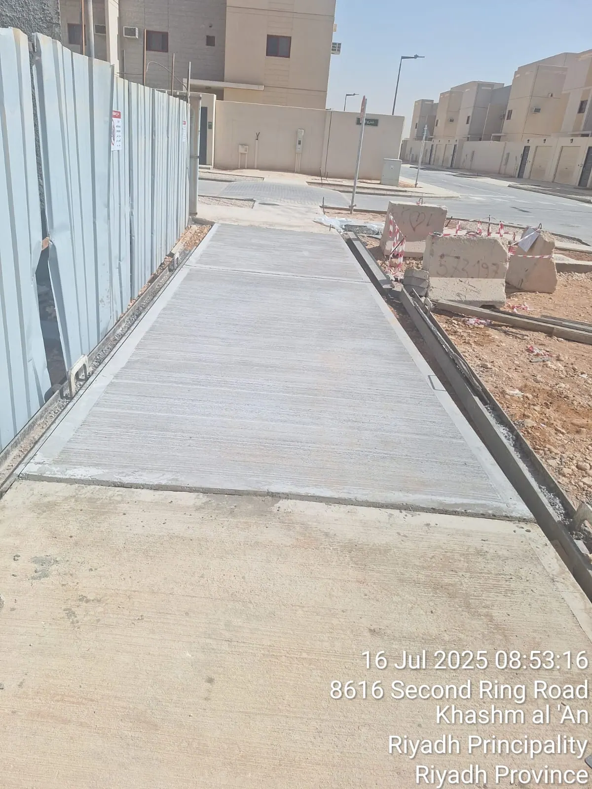 Housing Walkway Project — site photograph 4